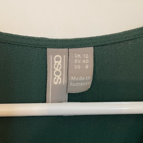 ASOS DESIGN Petite Wrap Jumpsuit With Self Belt - Picture 9 of 9